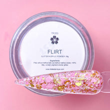 Load image into Gallery viewer, Glitter Acrylic Powder • Flirt • 253