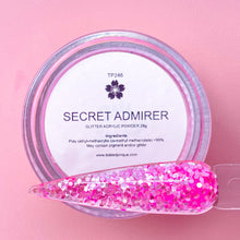 Load image into Gallery viewer, Glitter Acrylic Powder • Secret Admirer • 246