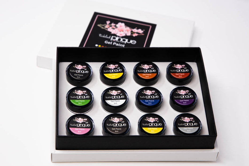 Tickled Pinque Gel Paints Collection